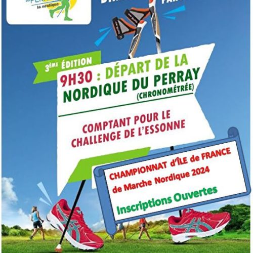 Championnats d’île de France Marche Nordique